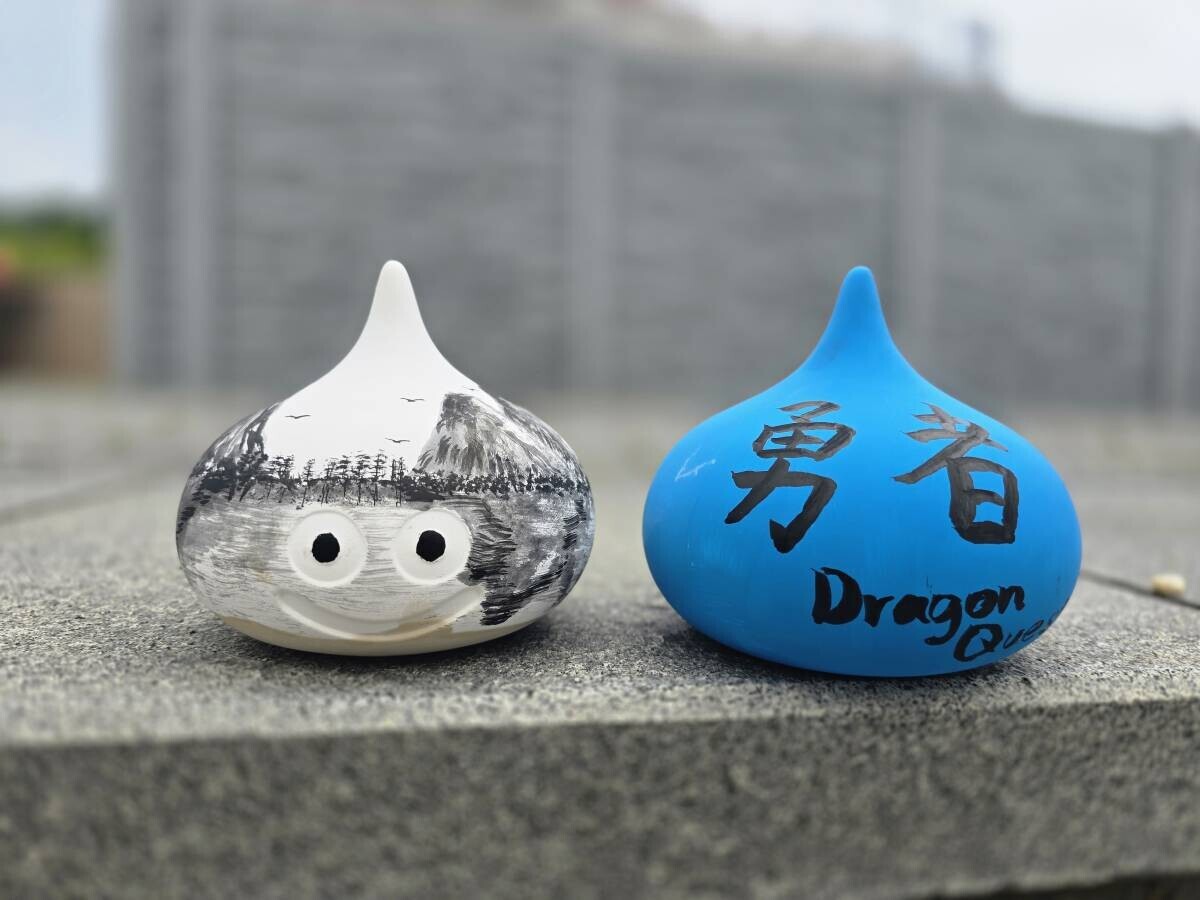 「書道」で描く、わたしだけのスライム スライム色塗り体験「Original Slime Painting」 6月25日（火）より開催