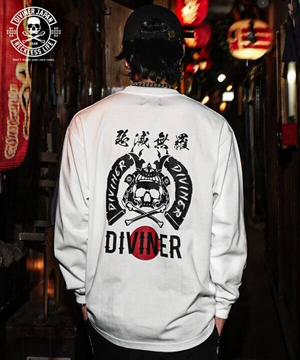 訪日外国人から話題の『DIVINER（ディバイナー）』より、「和」を落とし込んだ長袖Tシャツが10月10日より販売開始。