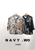 NAVY.WO 2024秋冬新作 <Russel lace shirt with pocket>を オフィシャルネットショップと全国直営店にて販売開始