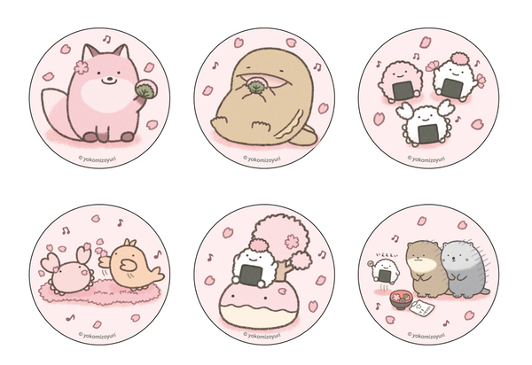 キデイランド10店舗で よこみぞゆりの『なんでもいきもの』春のさくらフェア開催！！  2024年3月22日(金)～4月4日(木)