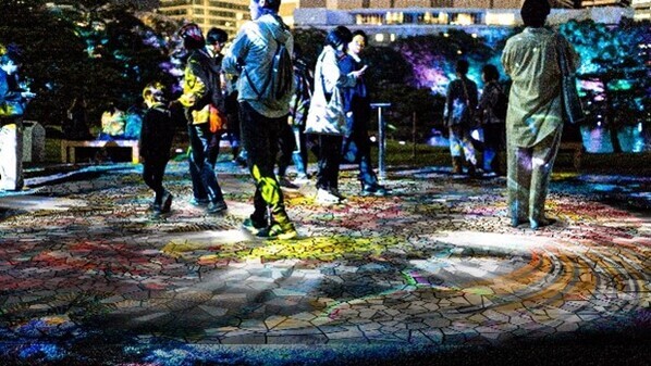 旧芝離宮恩賜庭園開園100周年ライトアップイベント「旧芝離宮夜会 〜幾年(いくとせ)ひかる〜」を開催します【5/15～18まで4日間限定】