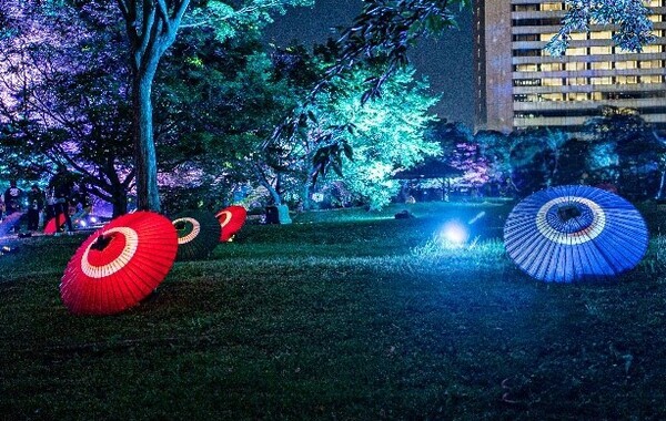 旧芝離宮恩賜庭園開園100周年ライトアップイベント「旧芝離宮夜会 〜幾年(いくとせ)ひかる〜」を開催します【5/15～18まで4日間限定】