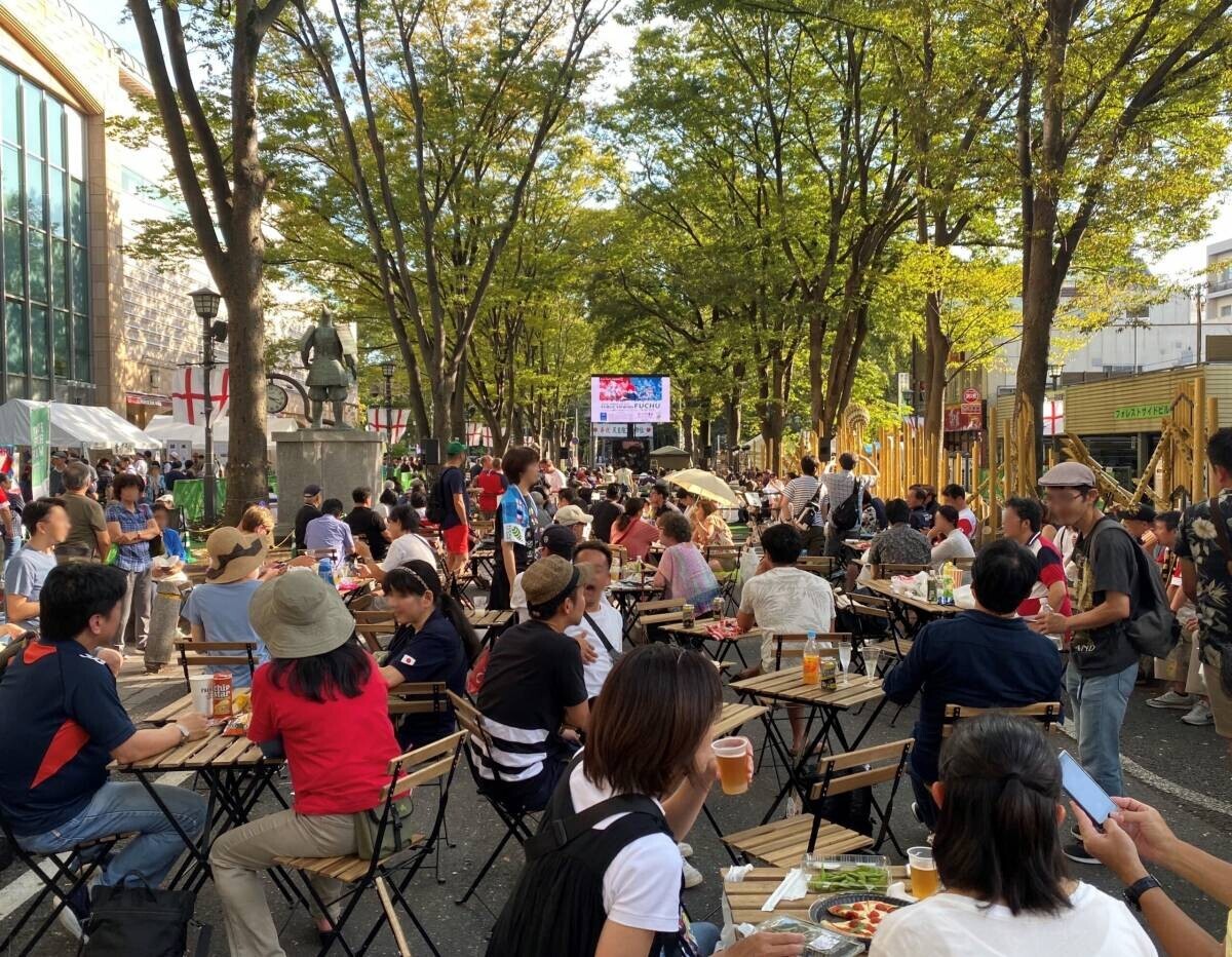 10/26(土)府中駅前けやき並木通りでストリートテラスを開催！「FUCHU AUTUMN TERRACE in けやき並木通り」は入場無料！