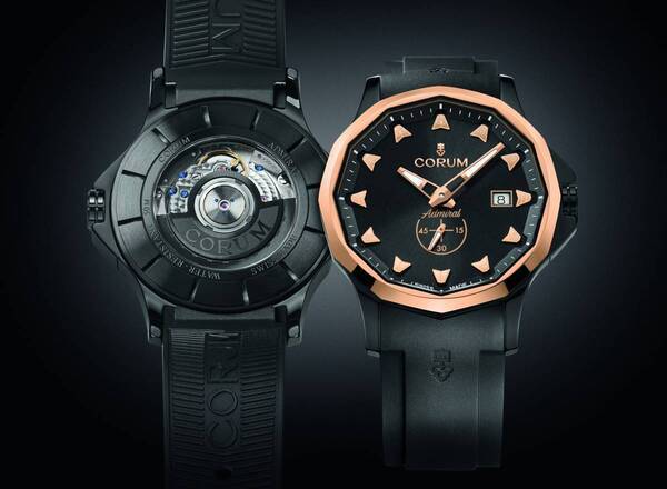 コルムがセラミックケースと金無垢ベゼルの新作を5月13日発売