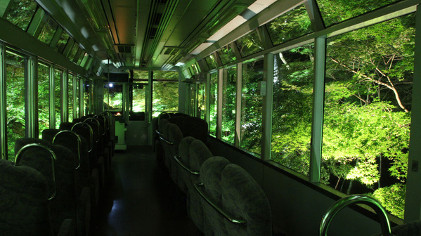 ～ もみじのトンネルを抜けて清涼感たっぷりの洛北へ ～ 「青もみじ新緑の徐行運転」を実施します