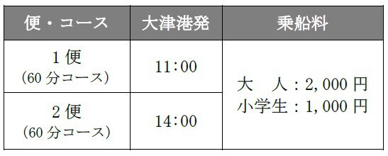 ～ びわ湖クルーズ2024Winter ～ 12月2日（月）より冬期シーズンスタート！