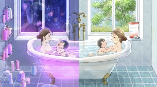 【春の育児支援キャンペーン】パパもママも入浴をもっと楽に、やさしく