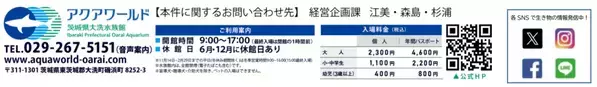 【アクアワールド茨城県大洗水族館】春の訪れ感じる水族館、海の生き物たちとの素敵な出会いが待っている！ アクアワールド・大洗で春休みを満喫しよう♪