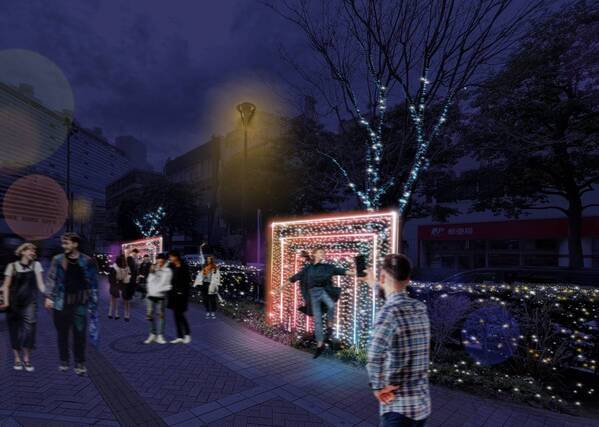 「ヨコハマイルミネーション2024 “ヨコハマイルミナスクエア”」を開催【横浜西口エリアマネジメント】