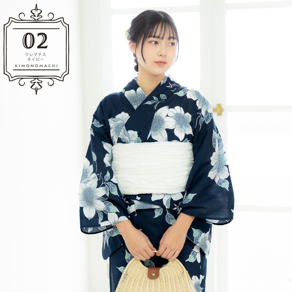 【浴衣2024】誰でも簡単に着られるレディースセパレート浴衣に新デザインが登場