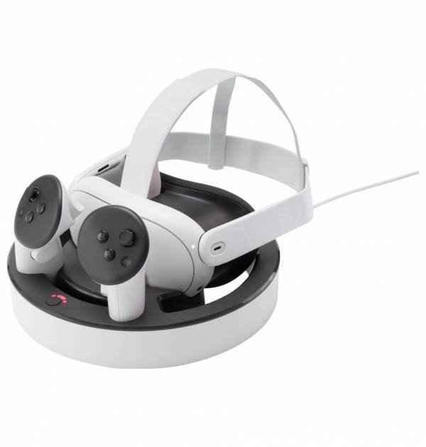Meta Quest 3用充電スタンドと拡張バッテリー付きヘッドストラップが新登場！