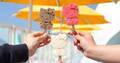 淡路島西海岸　可愛すぎて食べられないアイスキャンディー HELLO KITTY SMILE 『Kawaiiポプシクル』 6月1日より販売開始