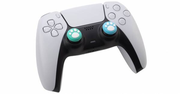 かわいい肉球で操作性アップ！ PS5用アナログスティックカバー「ねこにゃん」が新発売