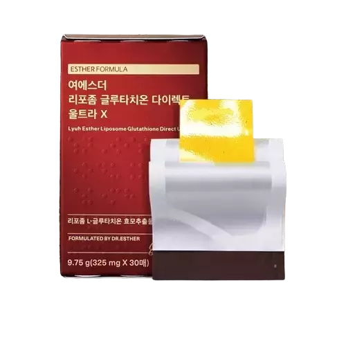 【韓国で話題の貼るグルタチオン！】韓国のプレミアム健康機能食品ブランド【ESTHER FORMULA（エスターフォーミュラ）】よりプレミアムグルタチオン新商品が登場！