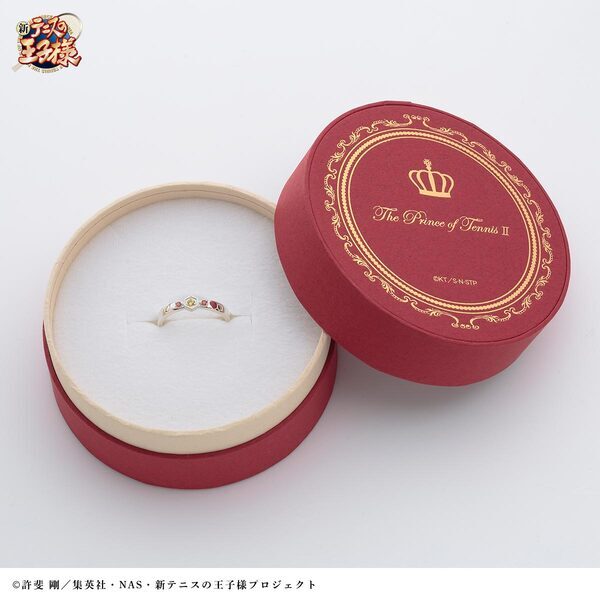 アニメ『新テニスの王子様』× THE KISS　フラッグモチーフリング第三弾　3/28（木）より受注開始！