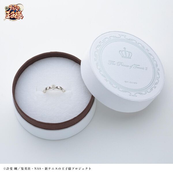 アニメ『新テニスの王子様』× THE KISS　フラッグモチーフリング第三弾　3/28（木）より受注開始！