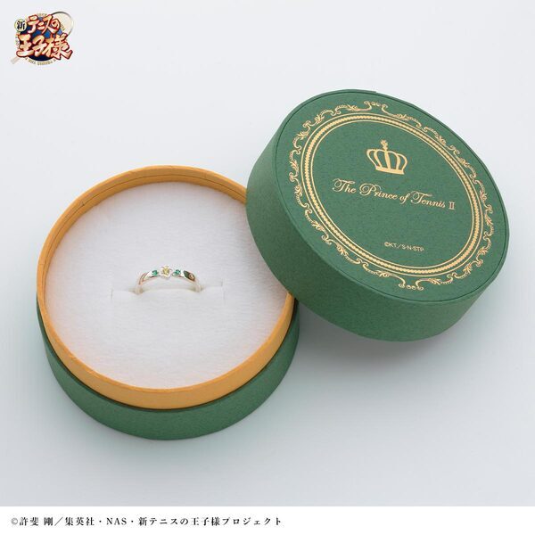 アニメ『新テニスの王子様』× THE KISS　フラッグモチーフリング第三弾　3/28（木）より受注開始！