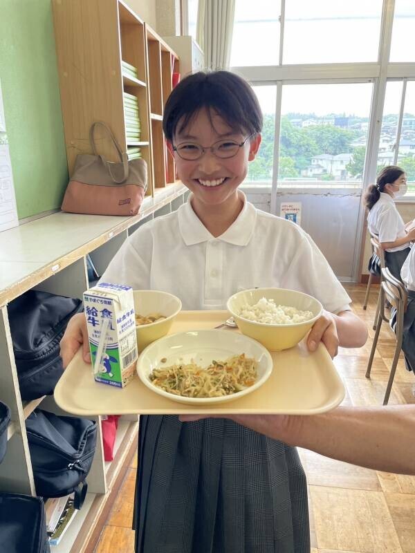 子どもたちが考えた野菜メニューが学校給食のメニューになって登場【山口県周南市】