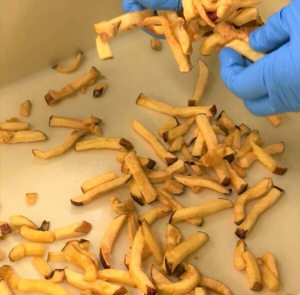 サクサク、じゅわっ！？新食感のりんごスナック　青森りんごっくる新発売！【久世福商店】