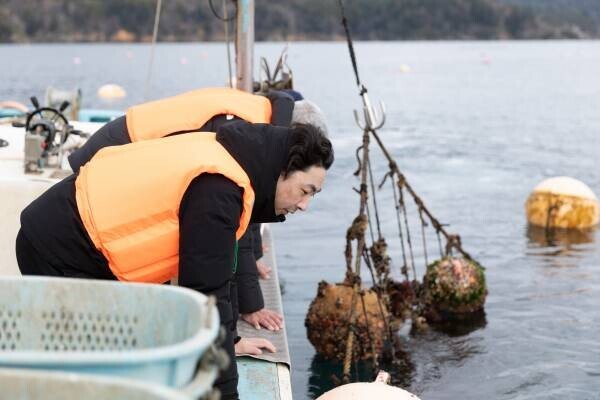 【宮城県・一の坊リゾート】安心、高品質な食材を求めて「Meet-Up TOHOKU ソト活 一の坊™️」宮城県雄勝湾・牡蠣生産者の成澤さんを訪ねました