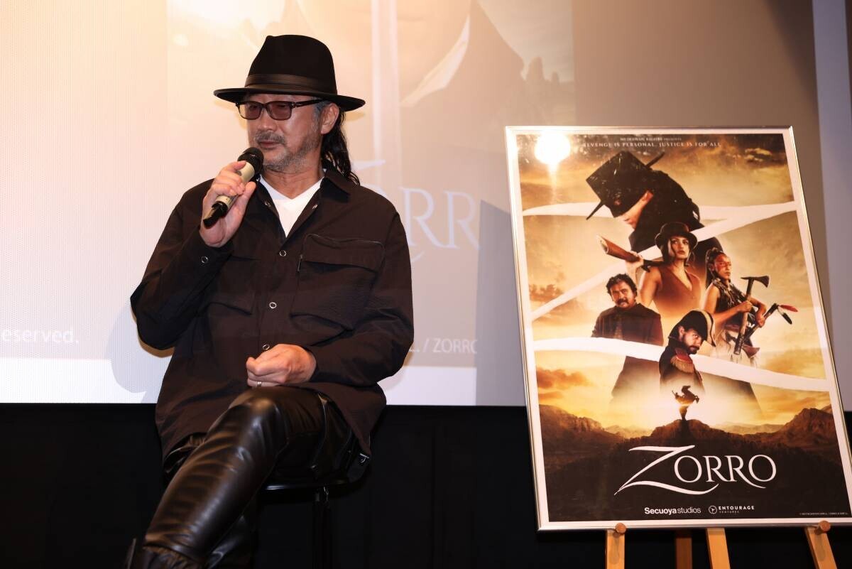 大塚明夫登壇「ゾロはカッコよさを煮詰めた結晶」 日本初放送ドラマ「ZORRO」試写トークイベントレポート BS12で10月6日（日）放送スタート