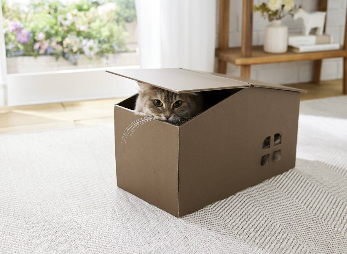 猫には隠れ家が必要である…【究極の猫の隠れ家】が2月15日（木）発売！猫様だけの小さな秘密基地をおうちに設置してあげよう。
