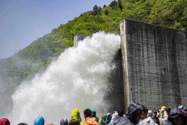 群馬県みなかみ町、みなかみ３ダム春の点検大放流を開催！【5月18日(土)・19日(日)】
