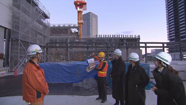 完成まであと１年！広島駅・新駅ビルの工事現場にロザンが潜入！