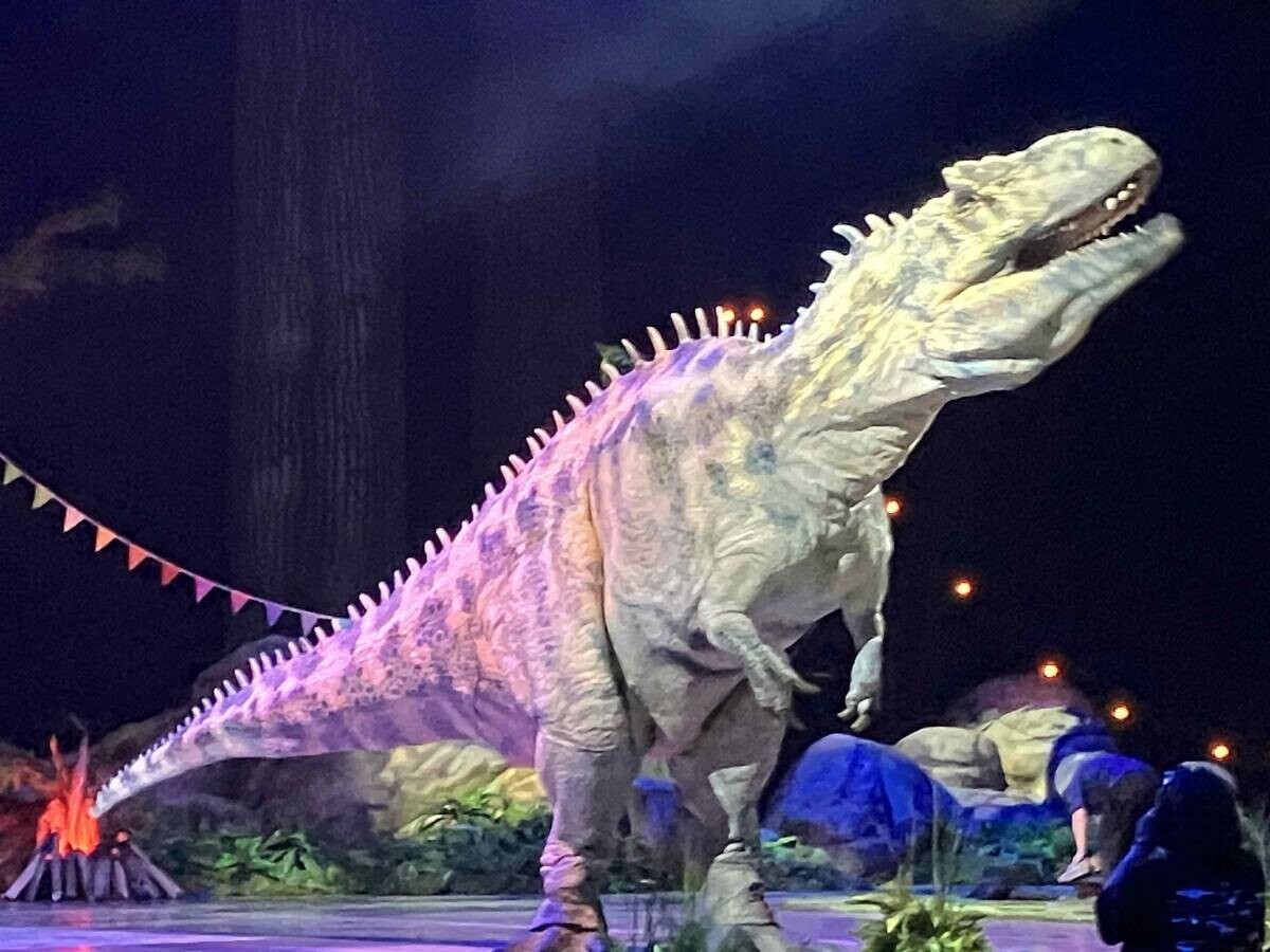 目の前に恐竜が！夏休み特別体験！ DINO-A-LIVE(ディノアライブ)ダイナソーサマーキャンプ開幕！