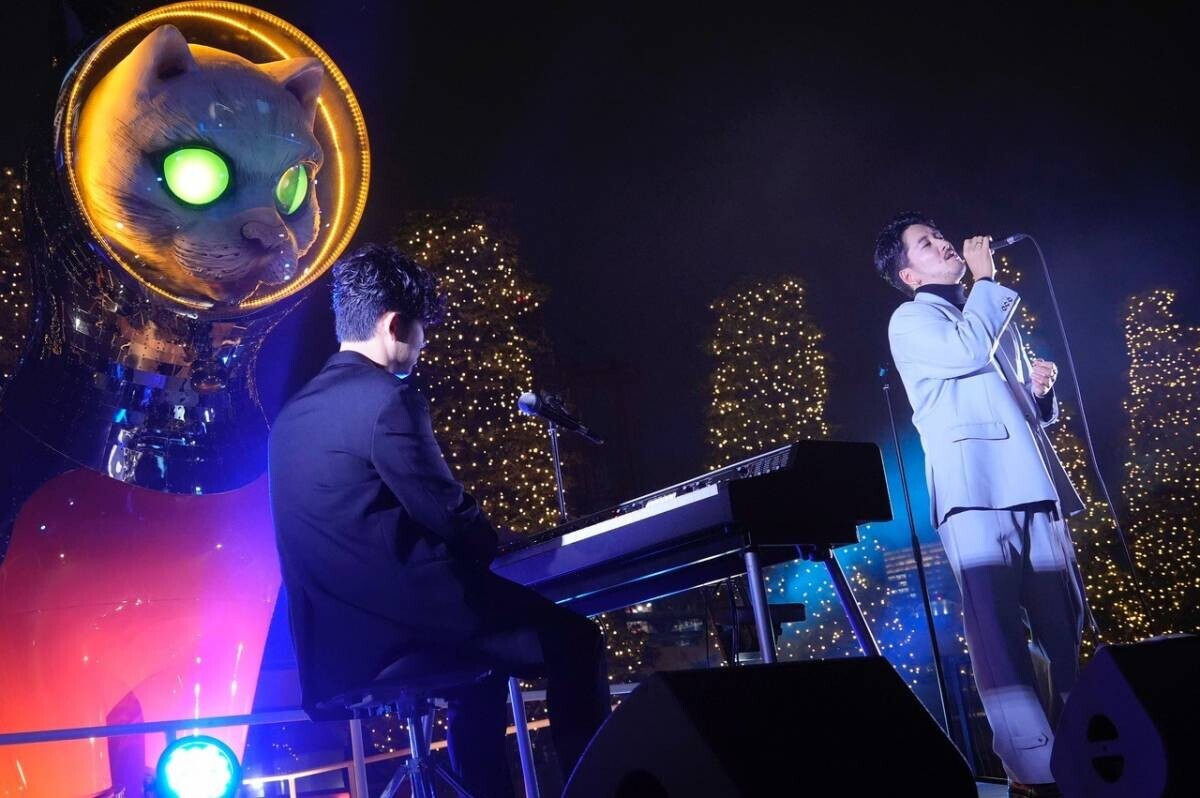 WONK 、Maika Loubtéによるスペシャルステージ 『ROOFTOP LIVE GINZA SIX XMAS 2024』 を開催