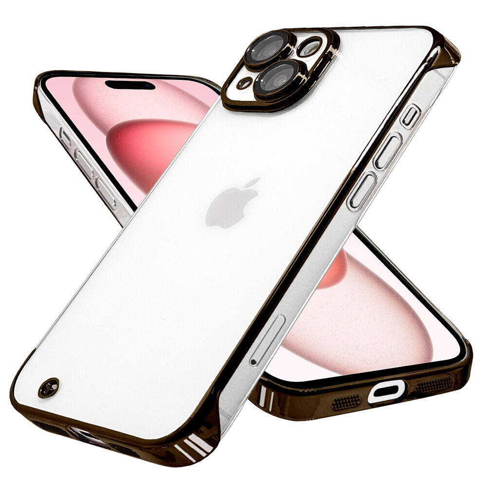 【iPhone15/15Pro】煌めくフレームで端末をより美しく！極限保護メタルフレームケース登場！
