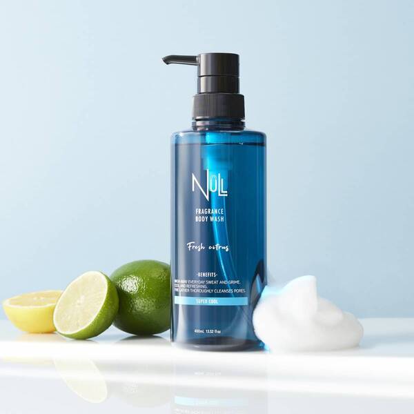 大人気アイテム『メンズコスメNULLボディウォッシュシリーズ』が累計販売個数15万個を突破！※1