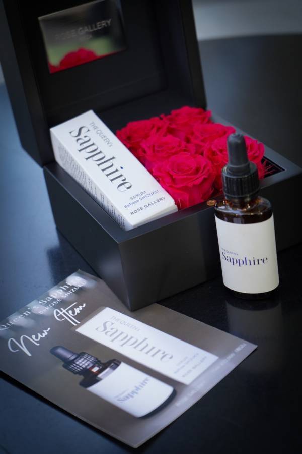 革新的美容液「The Queen’s Sapphire」オンラインストア「花百花-hanahyakka-」で発売開始