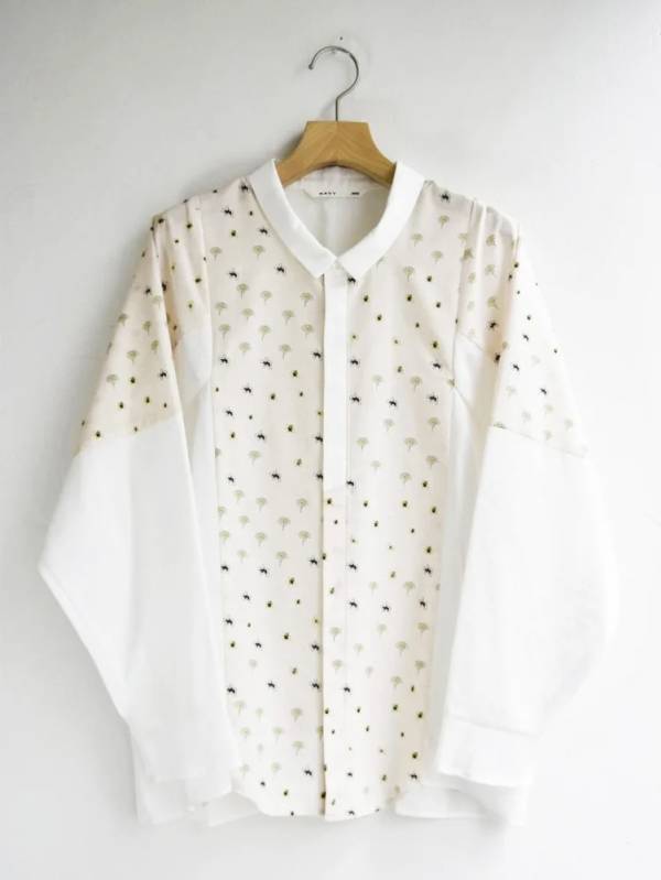 NAVY.WO(ネイビー・ウォ）が2024年春夏シーズンも継続するコンセプト【sustainability standard】シリーズに「… and a flower」新作を発売