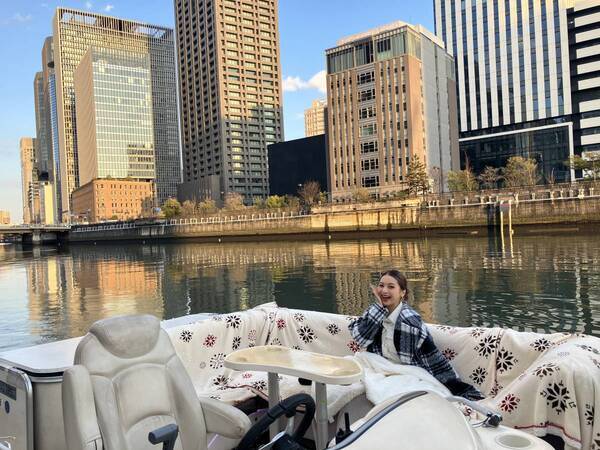 ゆきぽよ、念願の太陽の塔へ！観覧車やクルーズ体験も「NEXT TRIP ～大阪 レトロに出会う旅 後編～」4月15日(月)夕方6時00分からBS12で放送！