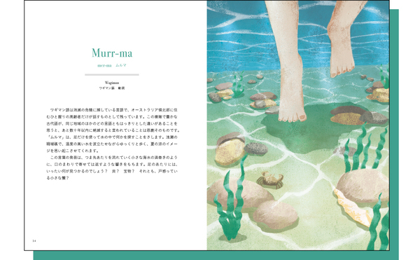 「ダンブルドア」「ミストプファー」「桜梅桃李」──世界中から集めた、74の自然のことば。美しい瞬間を表現したイラストとともに感性が深まる、宝物のような１冊が発売