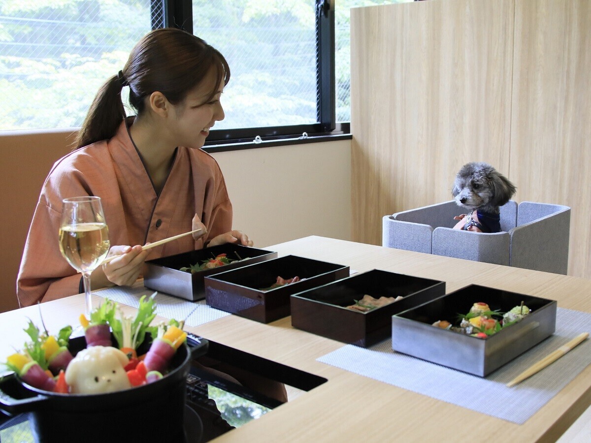 箱根・強羅に誕生した“愛犬と泊まれる温泉旅館“が最大20％OFFのオープン記念プラン販売｜2024年11月30日まで