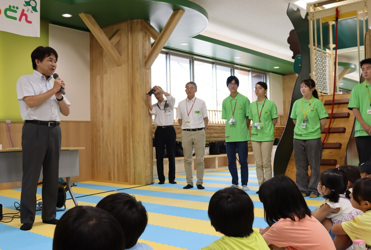 【岡山理科大学】子どもたちの歓声に包まれて　科学ボランティアの学生たちが鹿児島・姶良で「ワクワクあいらサイエンス教室inちるどん」