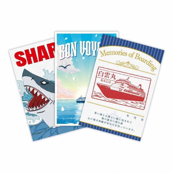 オリジナルグッズは謎だらけ＆サメだらけ⁉ 『漂流した救命ボートからの脱出』グッズ公開！