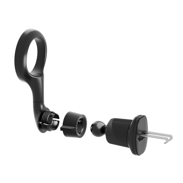 MagSafeに対応したiPhoneを容易に着脱できるカーエアコンの吹き出し口(ルーバー)に取り付け可能な車載用マグネットホルダーを株式会社PGAが5月20日より発売