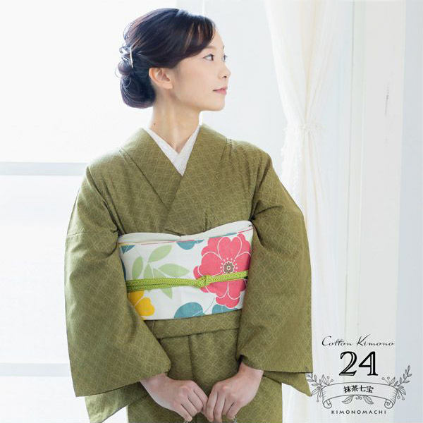 京都きもの町オリジナル木綿きものに新柄が登場