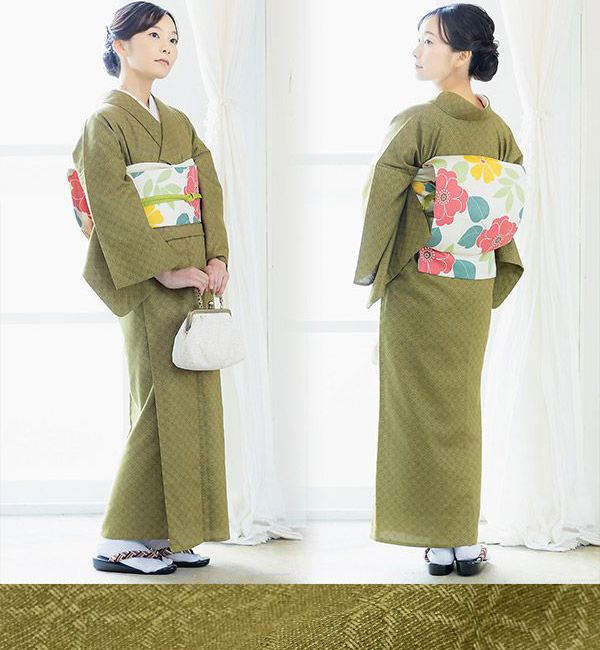 京都きもの町オリジナル木綿きものに新柄が登場