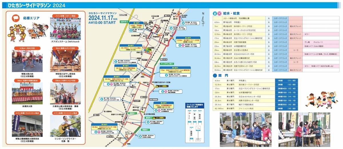 【茨城県日立市】日立市初のフルマラソン大会「ひたちシーサイドマラソン2024」11月17日開催！！