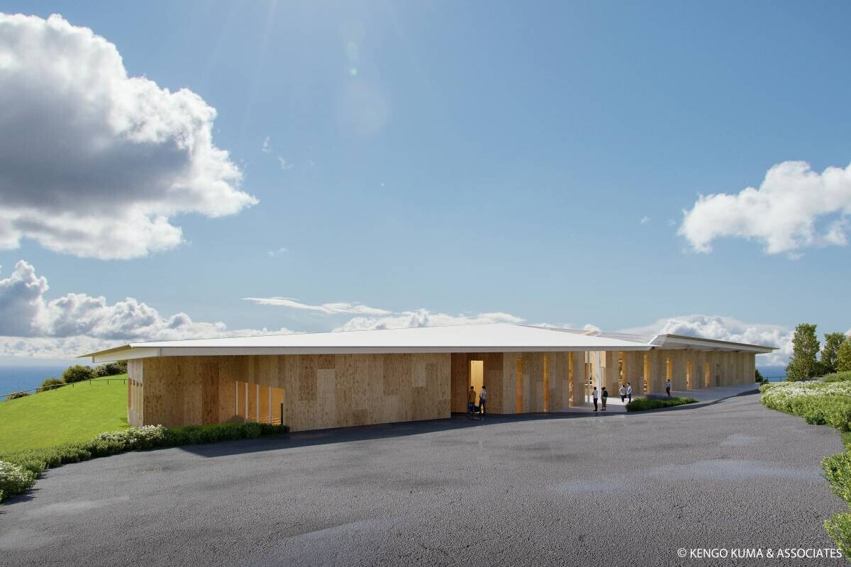2025年秋、隈研吾氏による屋久島おおぞら高等学校　新校舎デザイン初公開