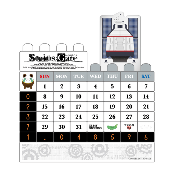 『STEINS;GATE』15周年イヤーを記念したポップアップストアが2月23(金)よりGiGO秋葉原5号館で開催決定！海馬に電極ぶっ刺すTシャツや新規描き起こしデフォルメイラストグッズなどが多数登場！