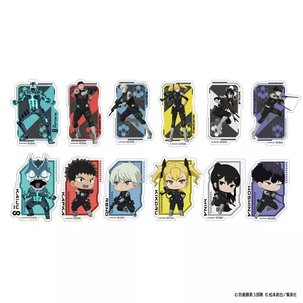 オリジナル商品が多数登場予定「怪獣８号×GiGOキャンペーン」開催決定！