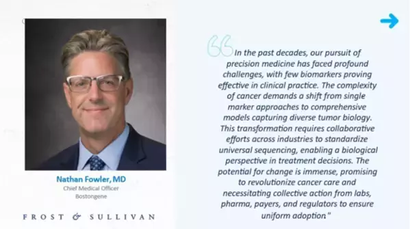 フロスト&サリバン、プレシジョン・オンコロジー（精密腫瘍学）の展望を再構築するため専門家による議論を展開、その概要を公表