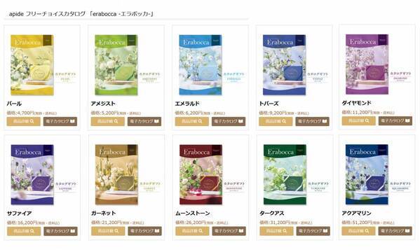 電報＋選べるギフトの魅力倍増！「カタログギフト電報」が20種類の価格帯に大幅拡充