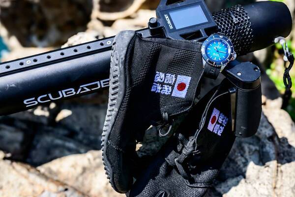 ダイバーズウォッチのパイオニア〈エドックス〉 日本初のハイダイビング選手・荒田恭兵さんが6月28日にブランドアンバサダーに就任