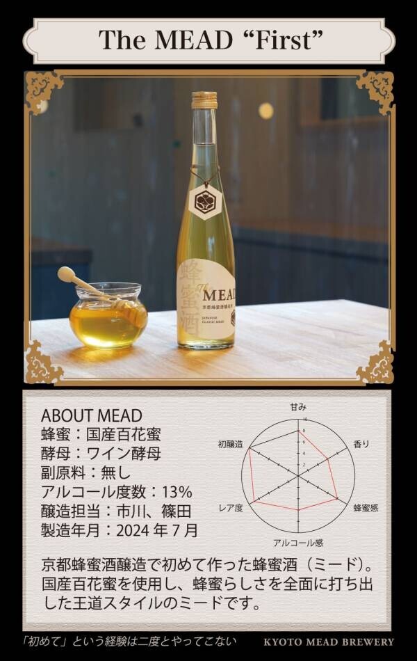 秋は蜂蜜酒（ミード）の魅力に酔いしれよう 初醸造酒『The MEAD&quot;first&quot;』が飲める「樽詰め生ミード試飲会」＆「お月見ミードナイト」開催